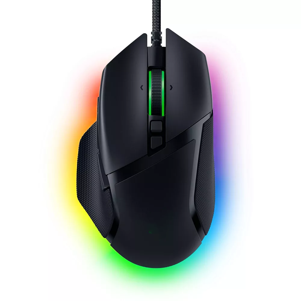 Souris gaming filaire ergonomique capteur optique 26K DPI avec RGB